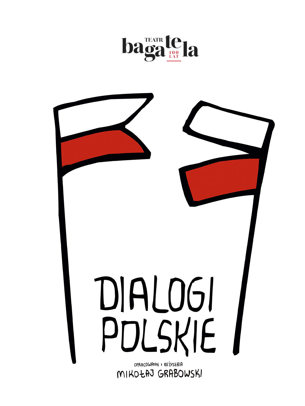 Dialogi polskie plakat