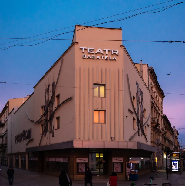 Budynek Teatru Bagatela w Krakowie
